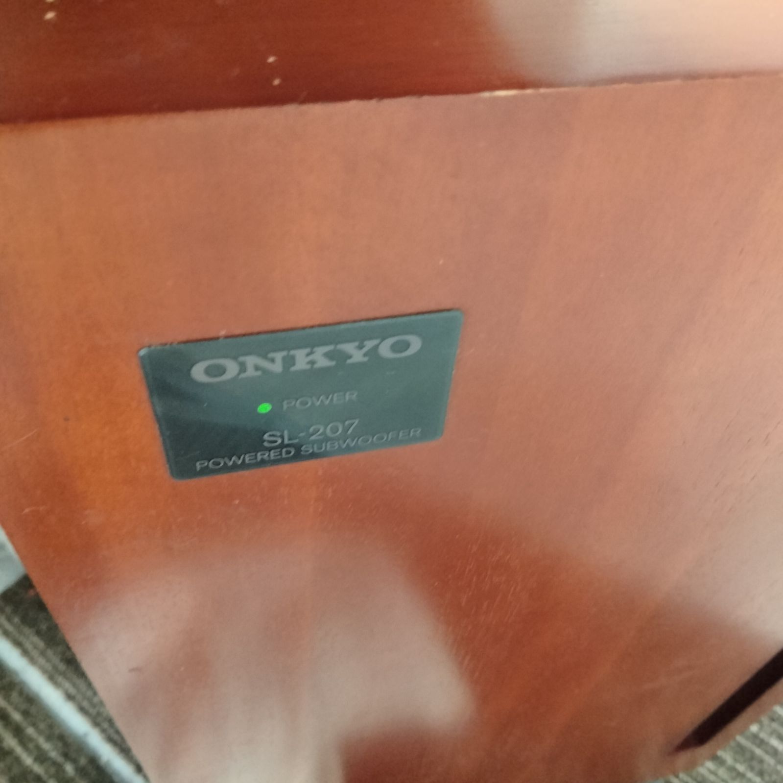 N-7387] ONKYO パワードサブウーファー SL-207 - メルカリ