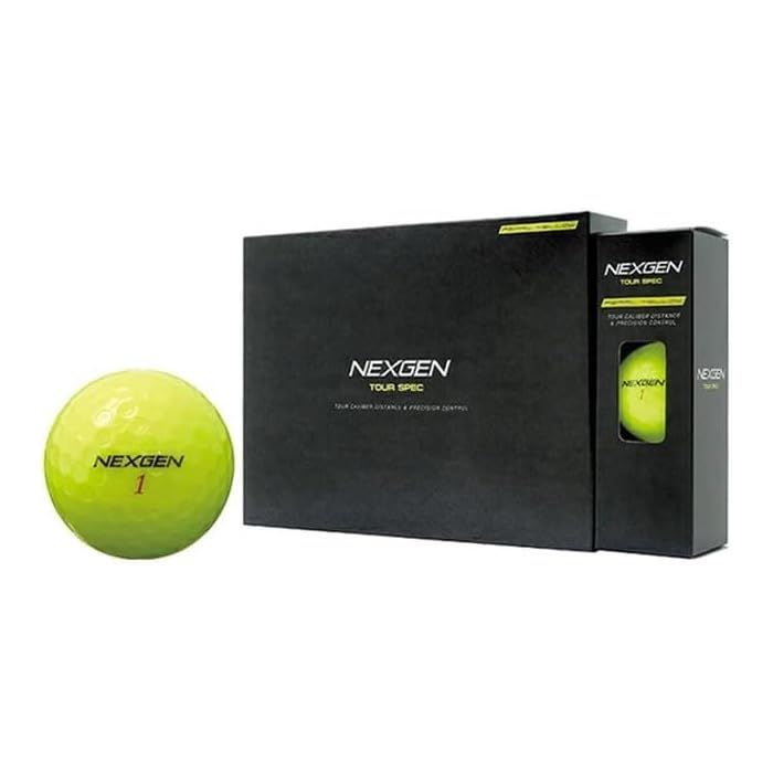 NEXGEN ゴルフ ボール TOUR SPEC ツアースペック 1ダース 12球入り ゴルフボール ネクスジェン GOLF PARTNER 2024 公認球 全3色i 039398c8