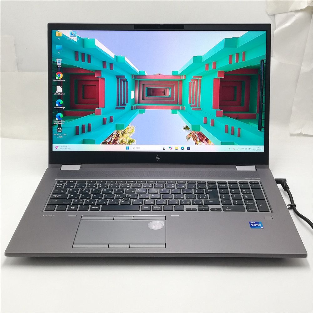高性能 WiFi有 17型 4K液晶 ゲーミング 中古ノートパソコン hp Fury G8 NVIDIA RTXA2000 Core i7 11800H 16GB 512GB SSD 無線 Win11 Office