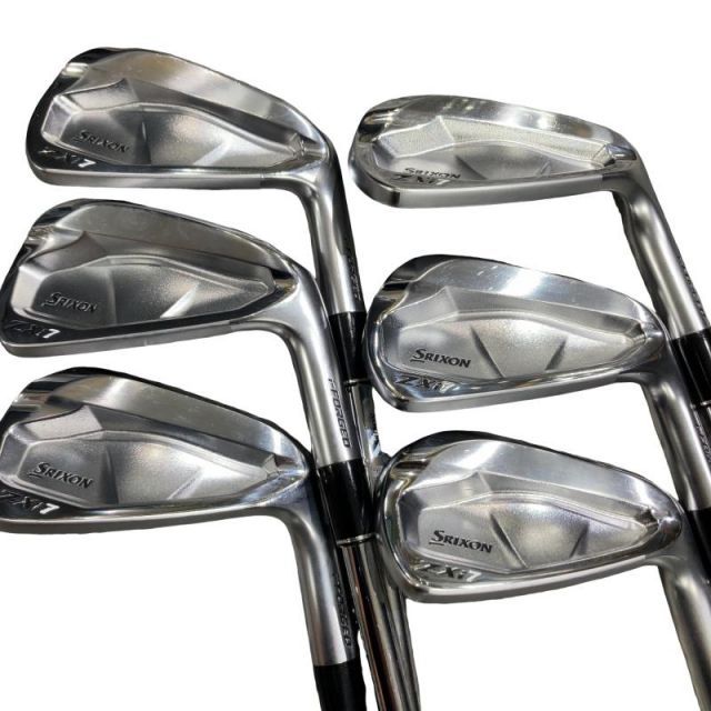 【中古】 ダンロップ SRIXON ZXi7 6S アイアンセット IR 純正特注シャフト (フレックスS) メンズ 男性用 右利き 右用 Bランク ゴルフクラブ