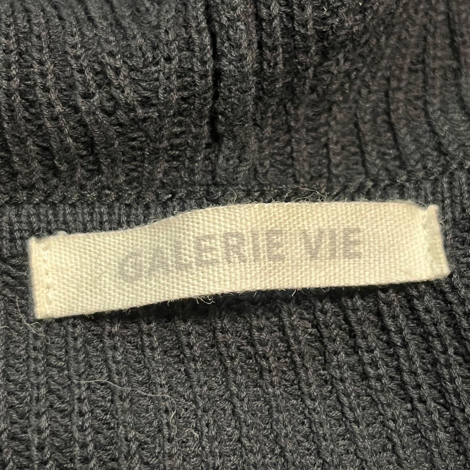 GALERIE VIE ギャルリーヴィー コットンハーフフーディー ニット