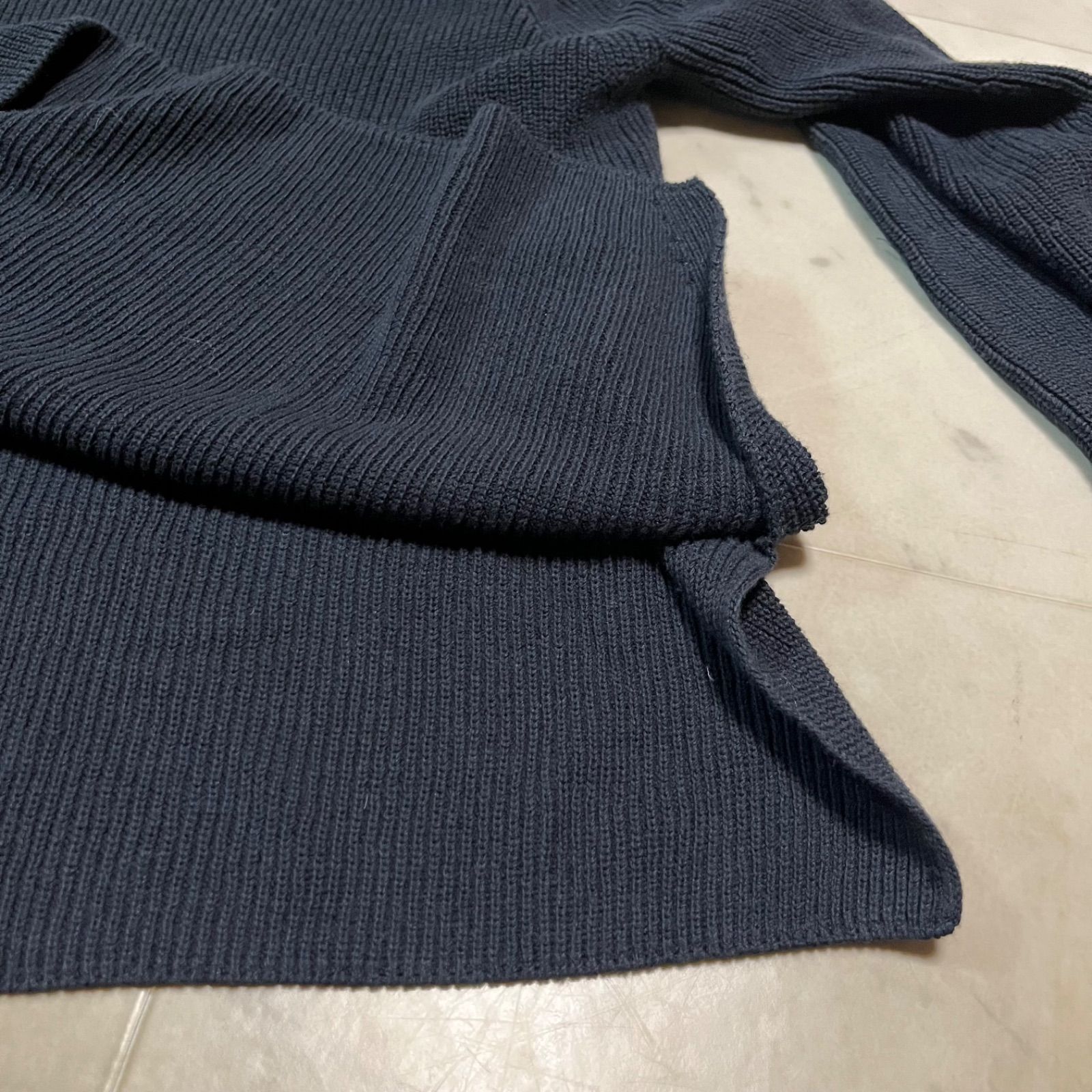 GALERIE VIE ギャルリーヴィー コットンハーフフーディー ニット