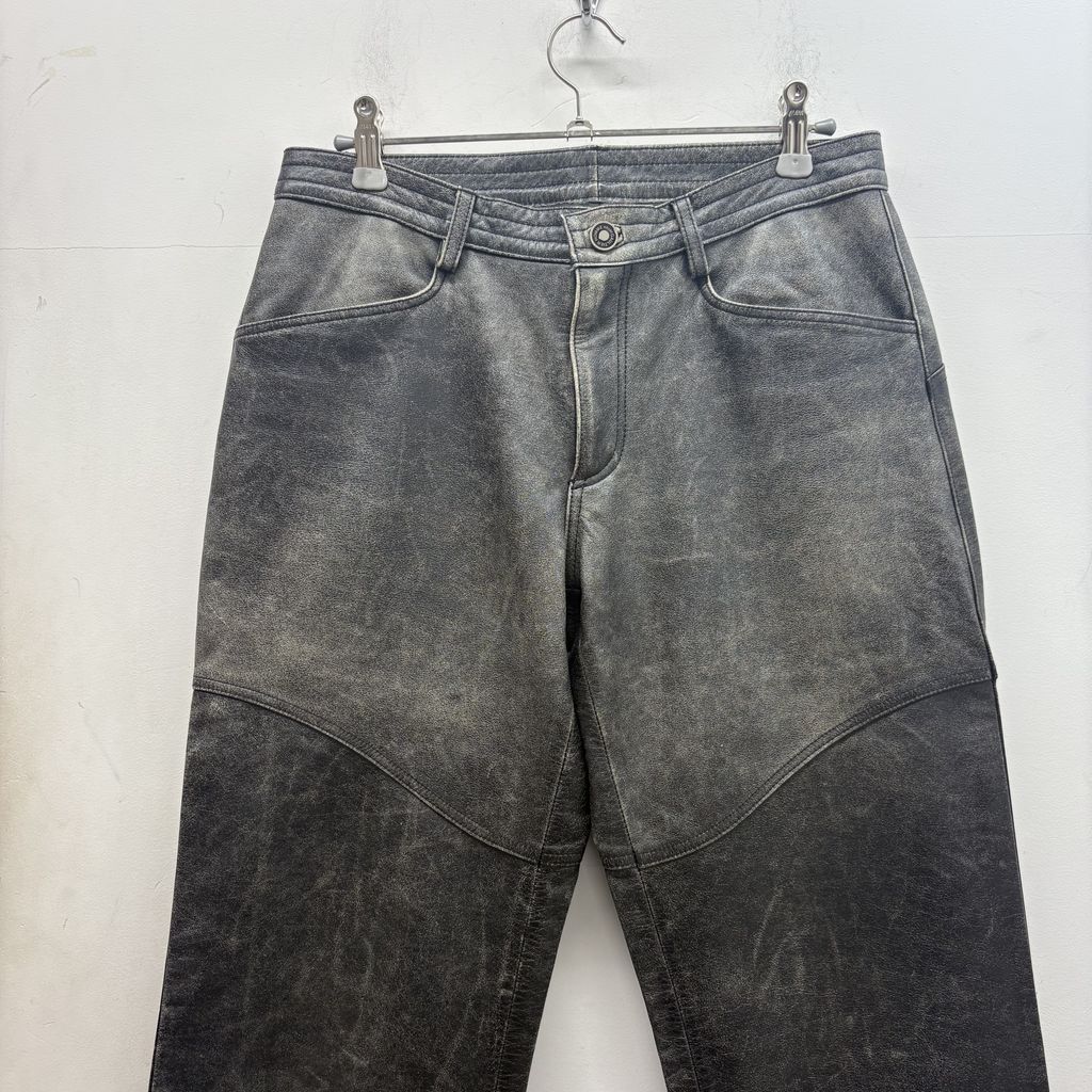 GAULTIER HOMME objet ゴルチエオムオブジェ Cow Leather Pants 