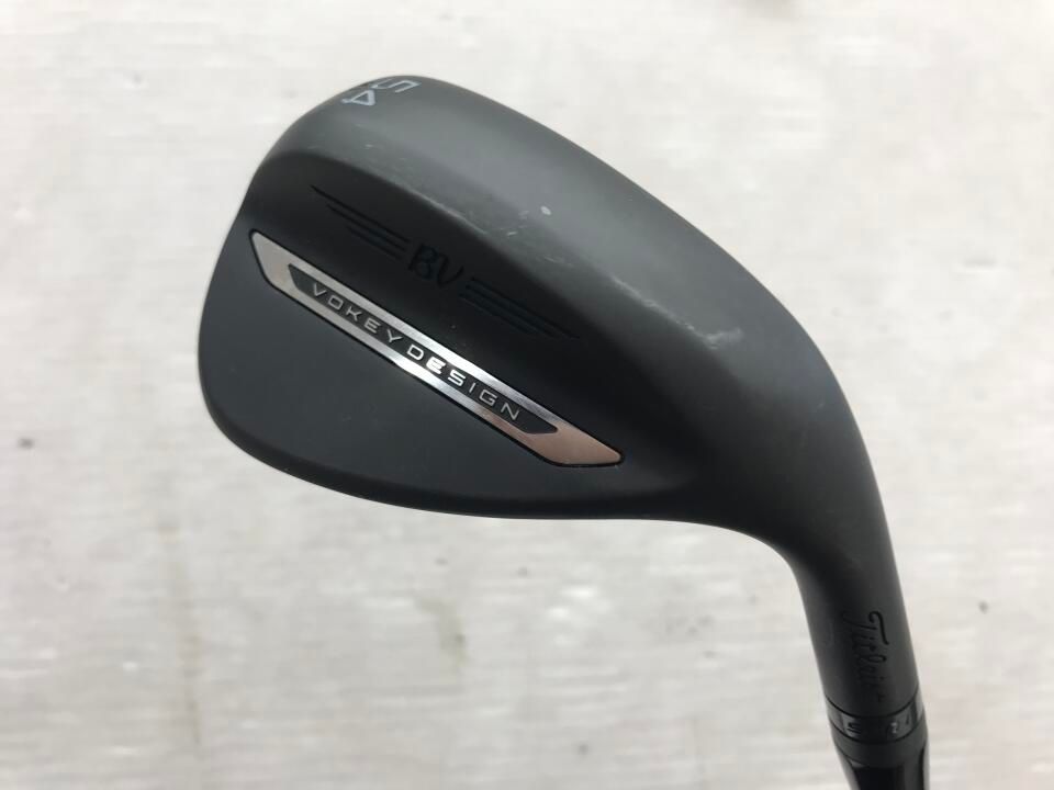 タイトリスト　VOKEY SM11 S GRIND JET BLACK　54度　ダイナミックゴールド　WEDGEフレックス　ウェッジ　中古【最短即日発送】