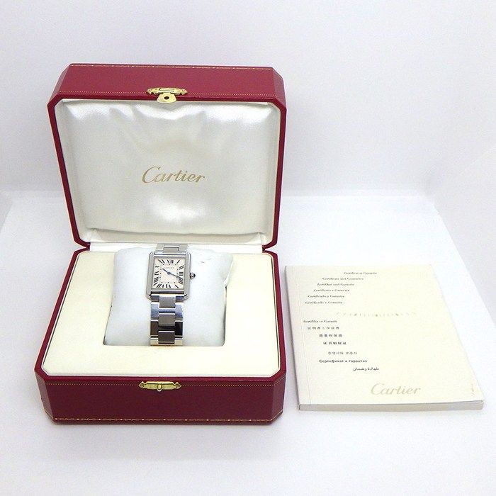 カルティエ Cartier 腕時計 タンク ソロ LM W5200014 レクタンギュラー
