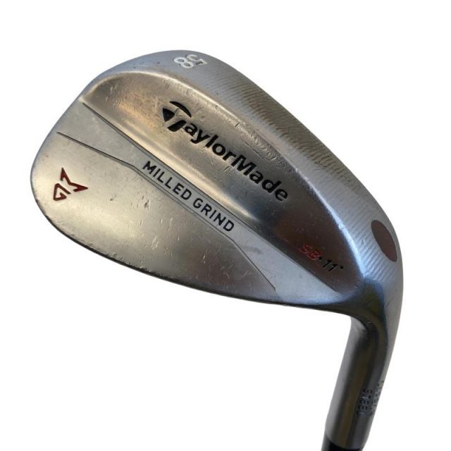 【中古】 テーラーメイド Taylor Made MILLED GRIND 58°/11° ウェッジ WG Dynamic Gold (フレックスS) メンズ 男性用 右利き 右用 Dランク ゴルフクラブ