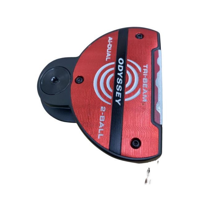 【中古】 オデッセイ Ai-DUAL TRI-BEAM 2-BALL CS 34インチ パター PT STROKE LAB 90 スチール (フレックスその他) メンズ 男性用 右利き 右用 Cランク ゴルフクラブ