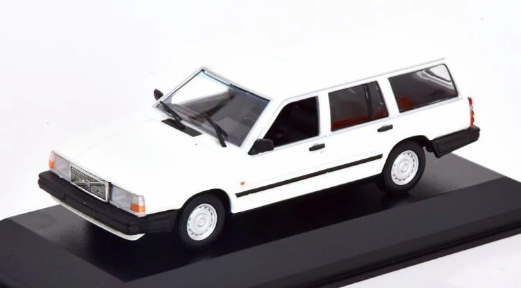 ミニチャンプス 1/43 ボルボ 740 GL ブレーク 1986 ホワイト マキシチャンプス Minichamps 1:43 Volvo Break white Maxichamps 940171710