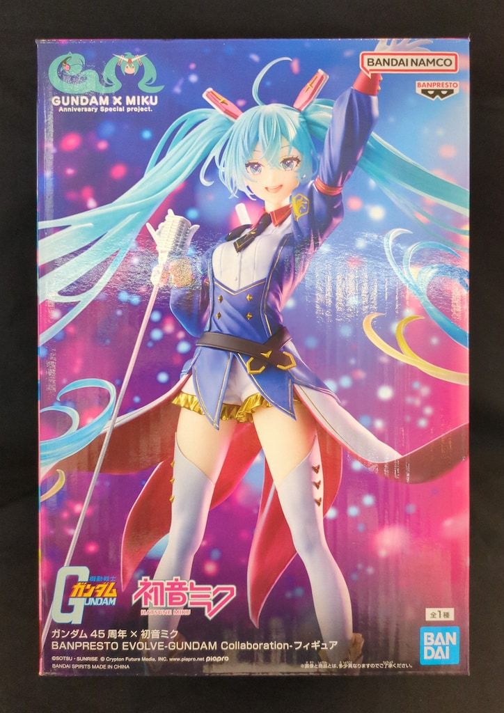 BANDAI SPIRITS BANPRESTO EVOLVE ガンダム45周年×初音ミク GUNDAM