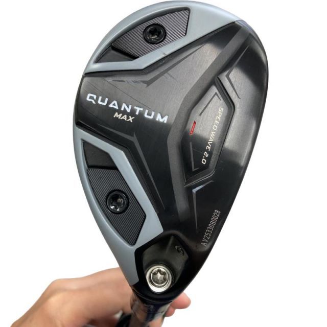 【中古】 キャロウェイ QUANTUM MAX U4 ユーティリティ UT ATHLEMAX 80(QUANTUM UT) (フレックスS) メンズ 男性用 右利き 右用 Bランク ゴルフクラブ