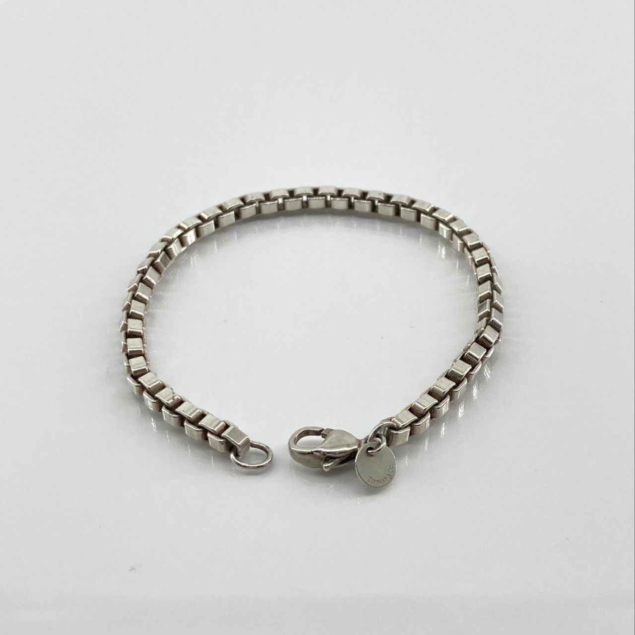 TIFFANY&Co.（ティファニー） ベネチアンリンク Ag925 ブレスレット 16.06g シルバー