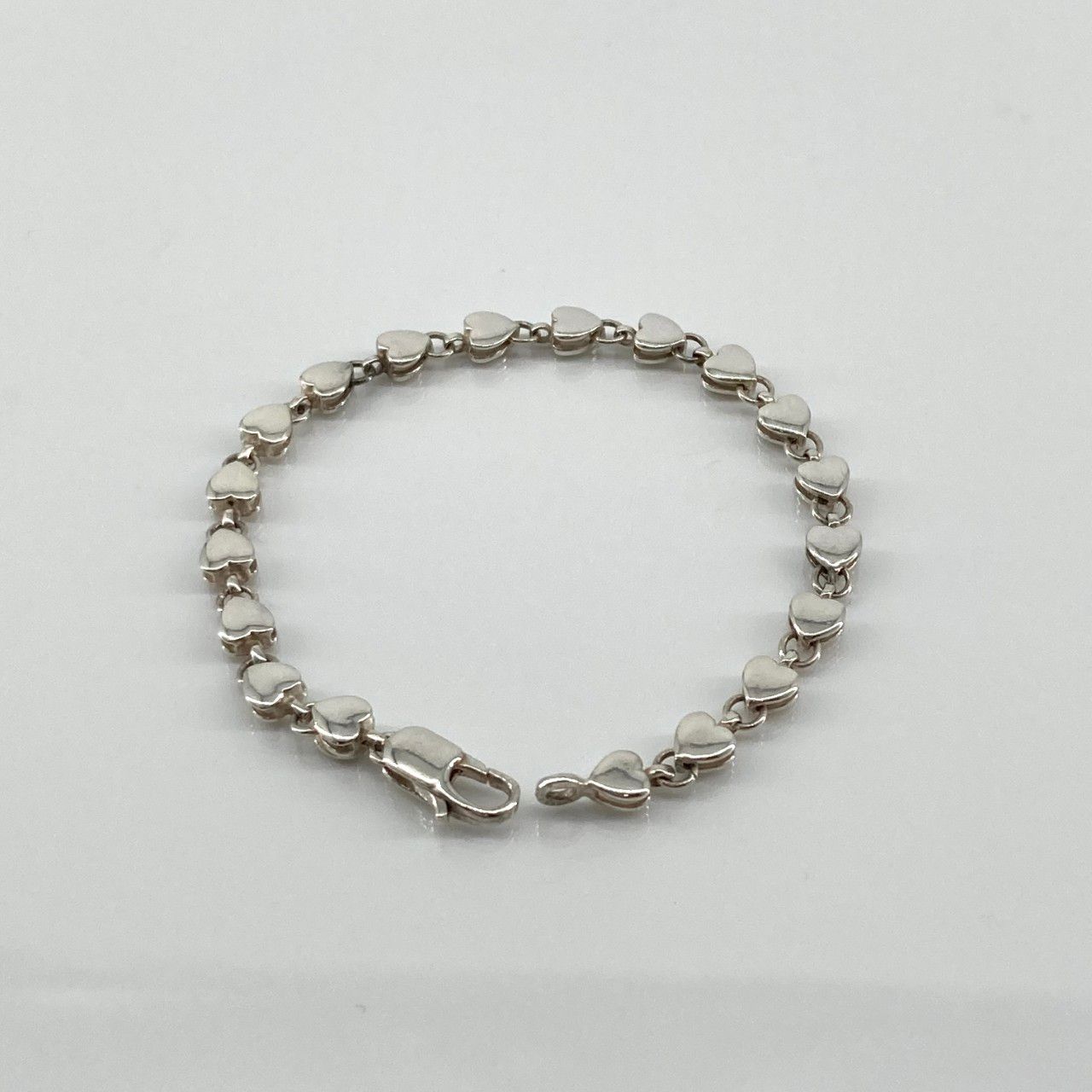 TIFFANY&Co.（ティファニー） パフハート Ag925 ブレスレット 7.11g シルバー