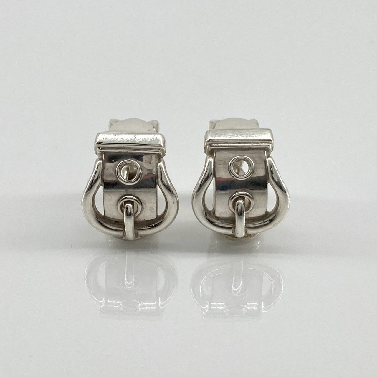 HERMES（エルメス） ブックルセリエ Ag925 イヤリング 12.93g シルバー