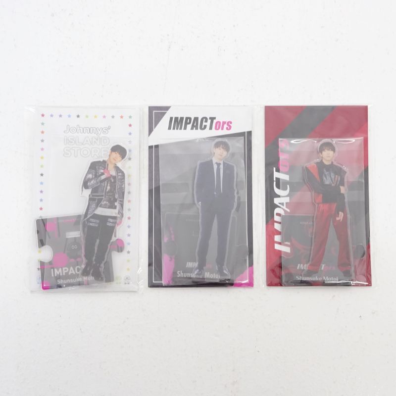 三重店】IMPACTors 基俊介 アクリルスタンド 計3点セット（TOBE/IMP