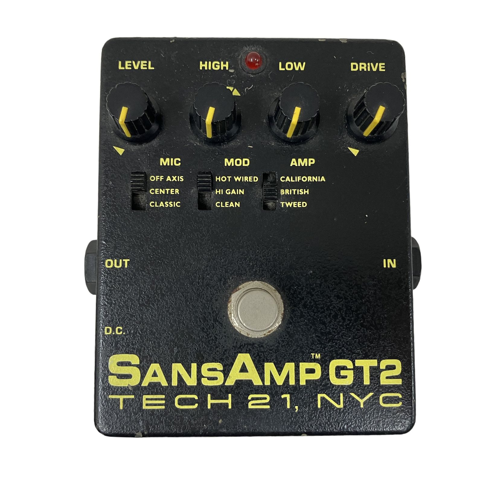 SANSAMP GT2 TECH21,NYC サンズアンプ ギターエフェクター 音響機器 中古 O11481219