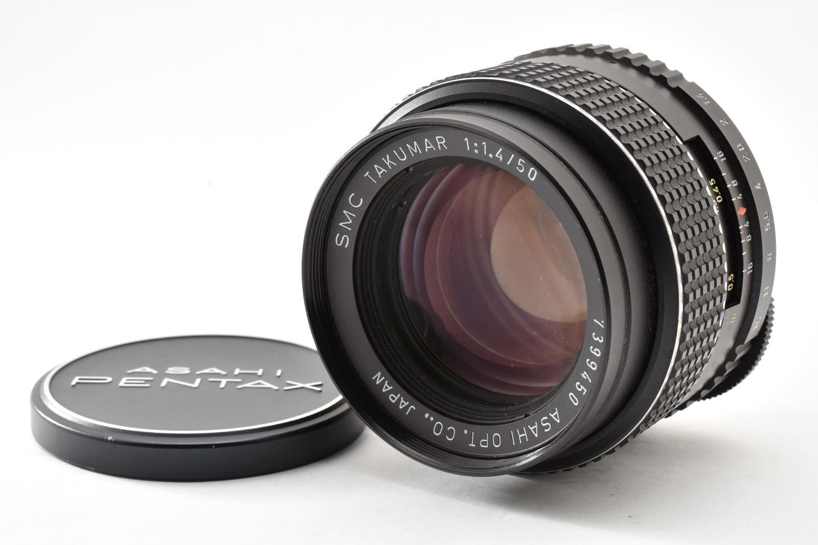 実用品 SMC TAKUMAR 50mm f/1.4 レンズ 単焦点 M42 - メルカリ