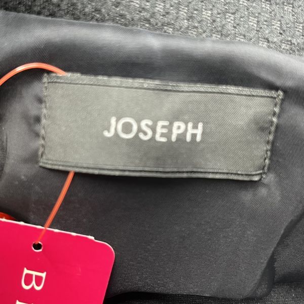 ◇ ジョゼフ JOSEPH ジャケット 長袖 ノーカラー Vネック 異素材