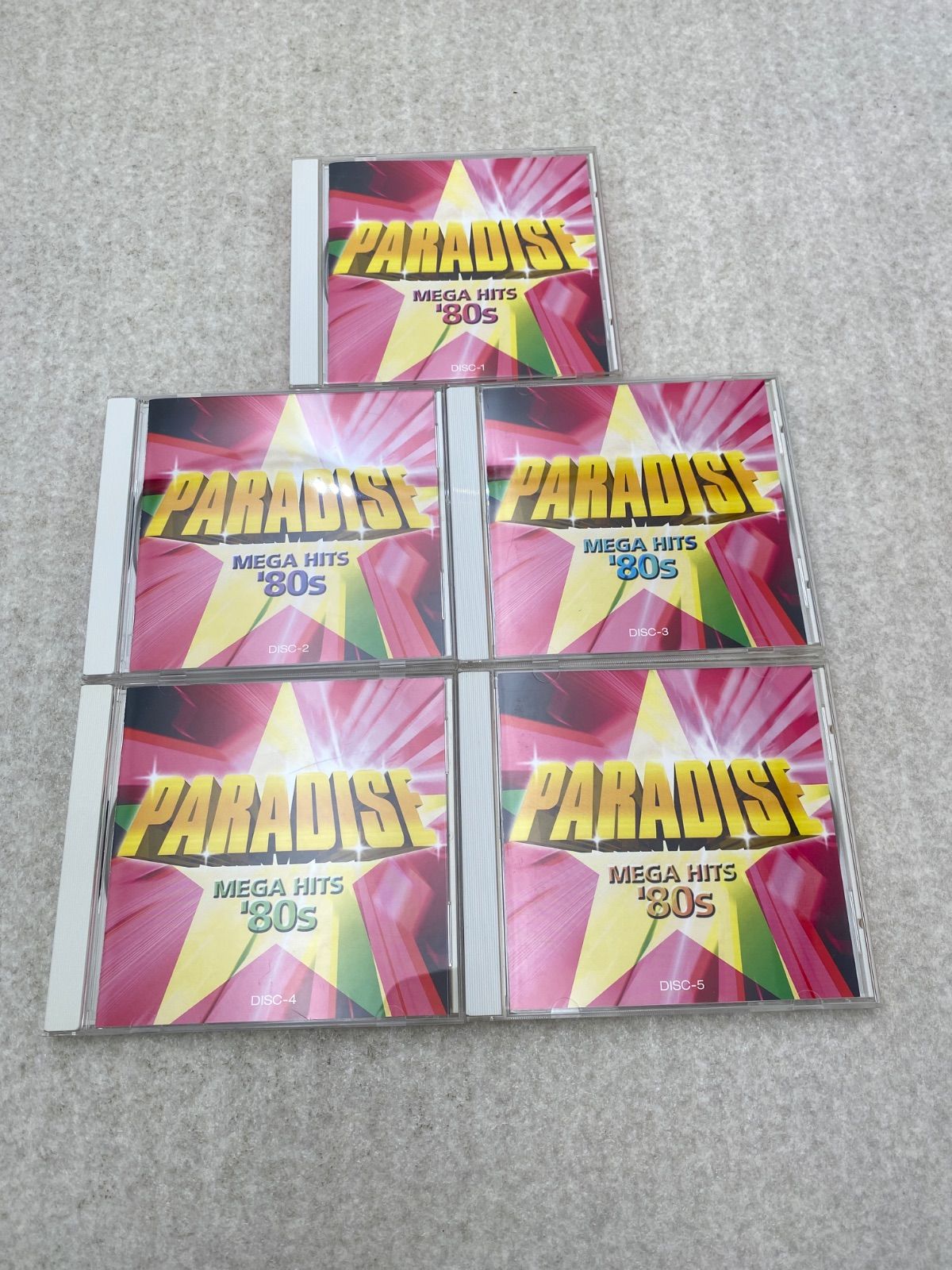 PARADISE MEGA HITS 80s CD 5枚組 - メルカリ