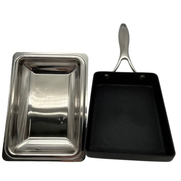 未使用 マイヤー MEYER スクエアパン サーキュロン 卵焼き器 蓋つき