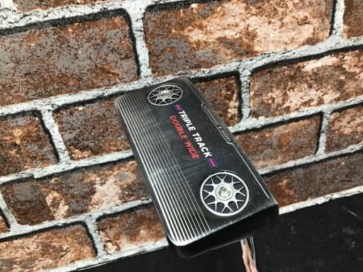 【中古】 オデッセイ TRIPLE TRACK DOUBLE WIDE 33インチ パター PT STROKE LAB BLACK (フレックスその他) メンズ 男性用 右利き 右用 Cランク ゴルフクラブ