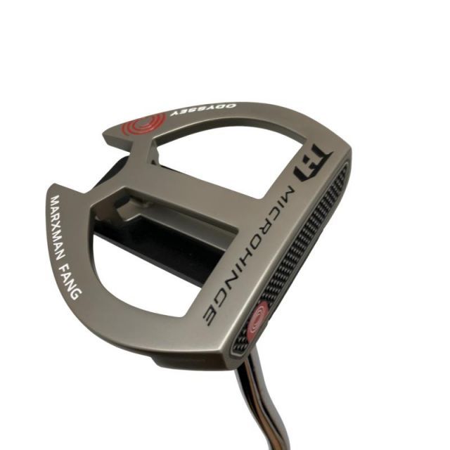 【中古】 オデッセイ MICROHINGE MARXMAN FANG 33インチ パター PT スチール (フレックスその他) メンズ 男性用 右利き 右用 Aランク ゴルフクラブ