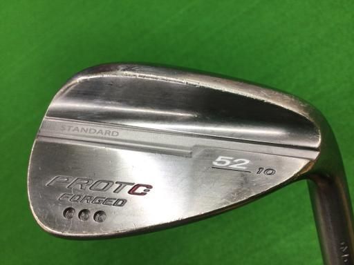 【中古】 PROTO-CONCEPT PROTO-CONCEPT FORGED WEDGE(メッキ) 52°/10° ウェッジ WG 純正特注シャフト (フレックスその他) メンズ 男性用 右利き 右用 Cランク ゴルフクラブ