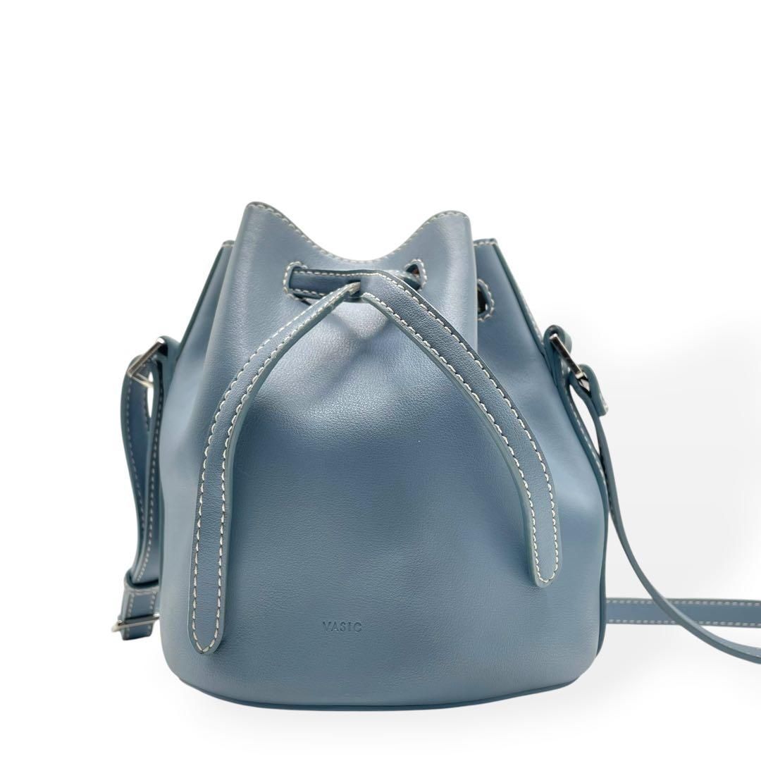 極美品　VASIC CLUB MINI MINI ショルダーバッグ　ブルー