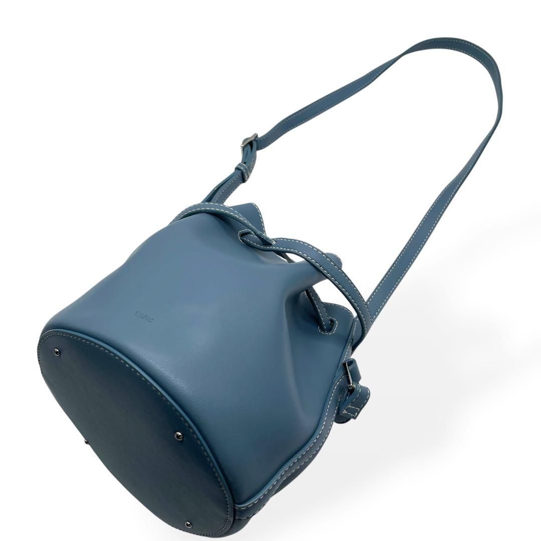 極美品 VASIC CLUB MINI MINI ショルダーバッグ ブルー 値下げ 