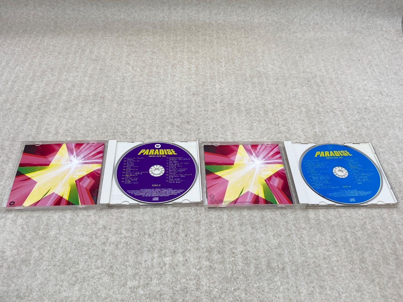 PARADISE MEGA HITS 80s CD 5枚組 - メルカリ