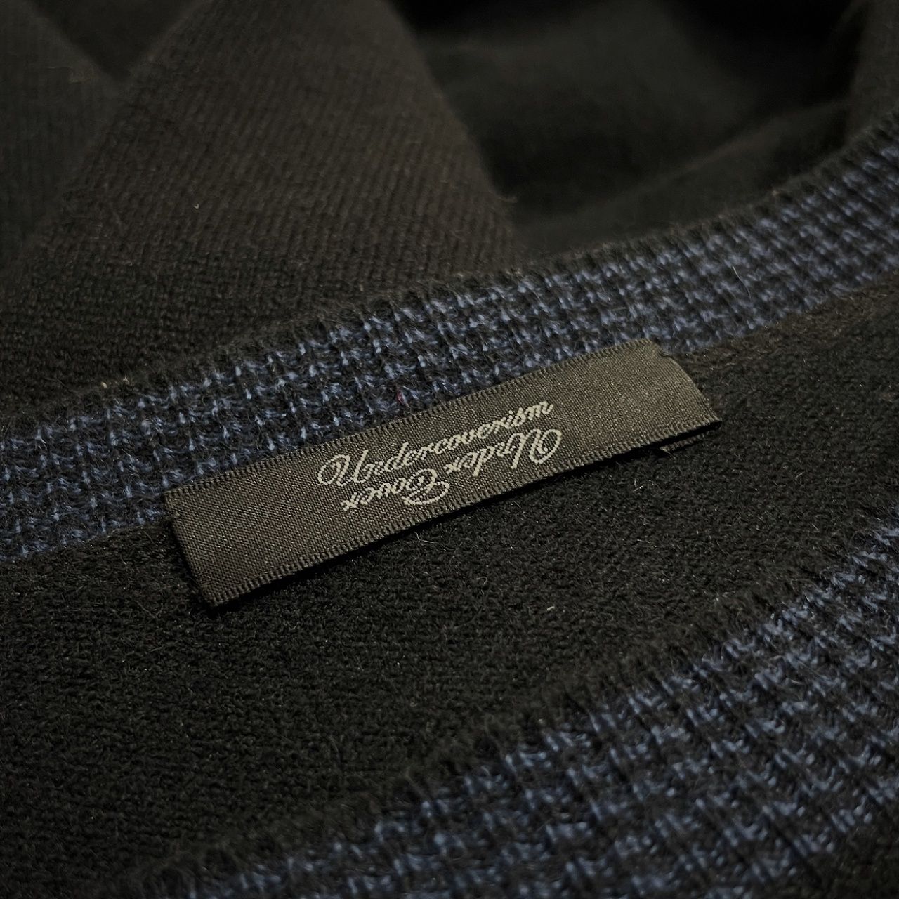 トップス 07aw undercoverism Cashmere Knit archive UNDERCOVERISM ウールアンゴラカシミヤリブニットセーター トップス