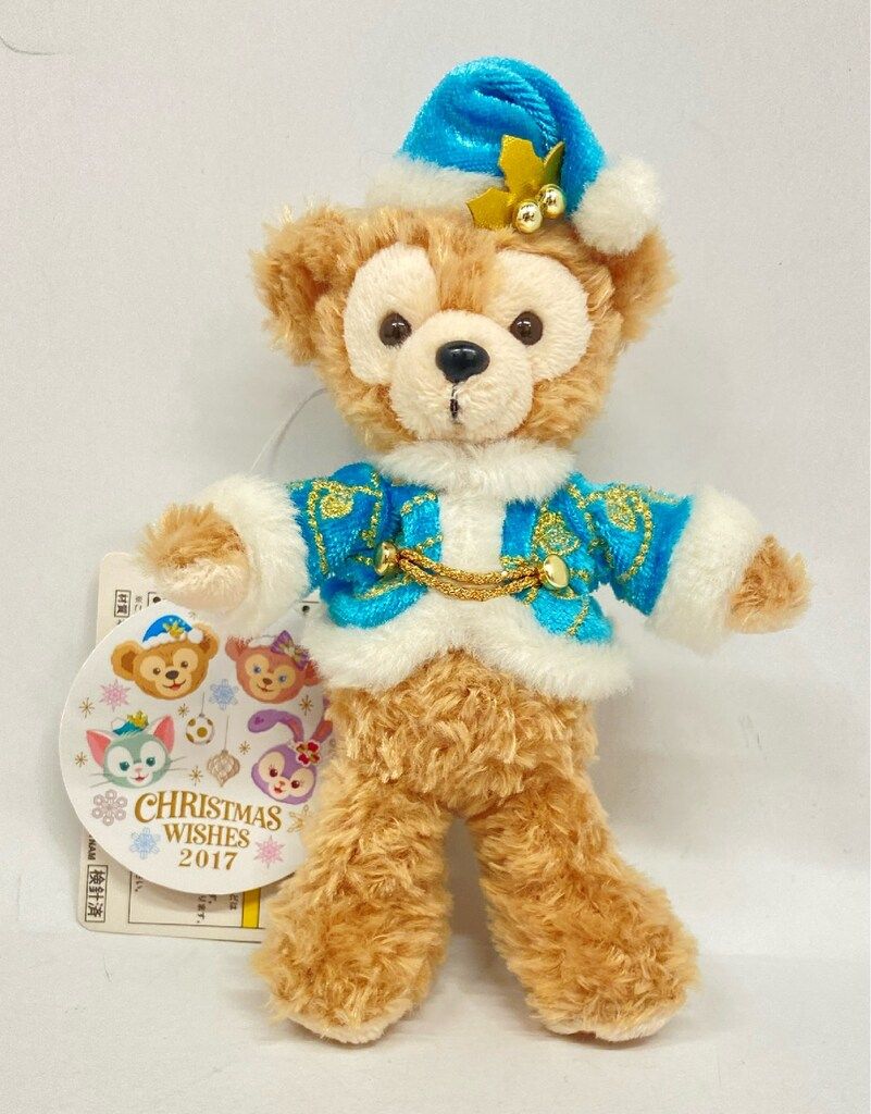 東京ディズニーシー ぬいぐるみバッジ CHRISTMAS WISHES 2017