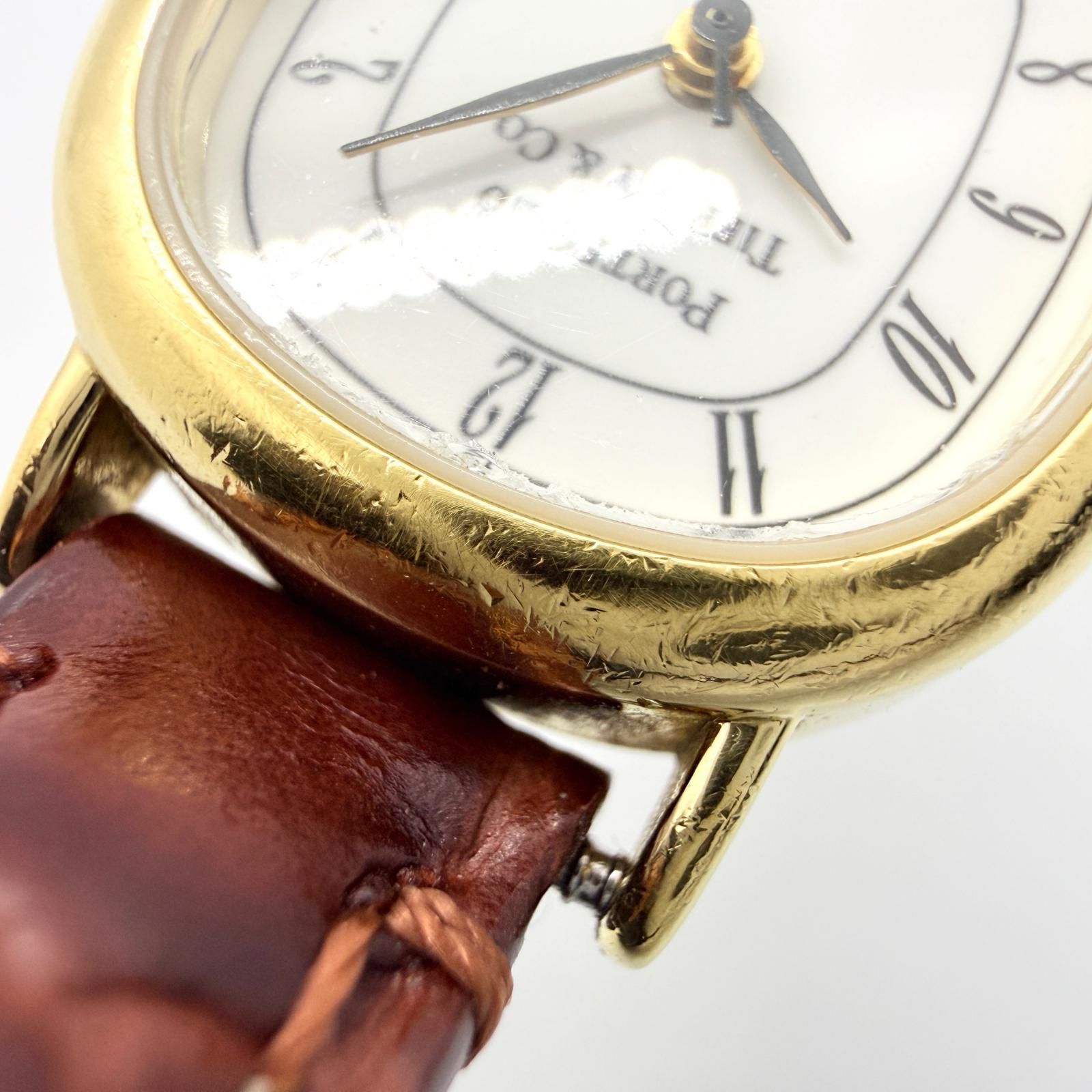 Tiffany& Co. 腕時計 ティファニー ポートフォリオ TIFFANY&Co. ティファニー ポートフォリオ 13238 ホワイト QZ