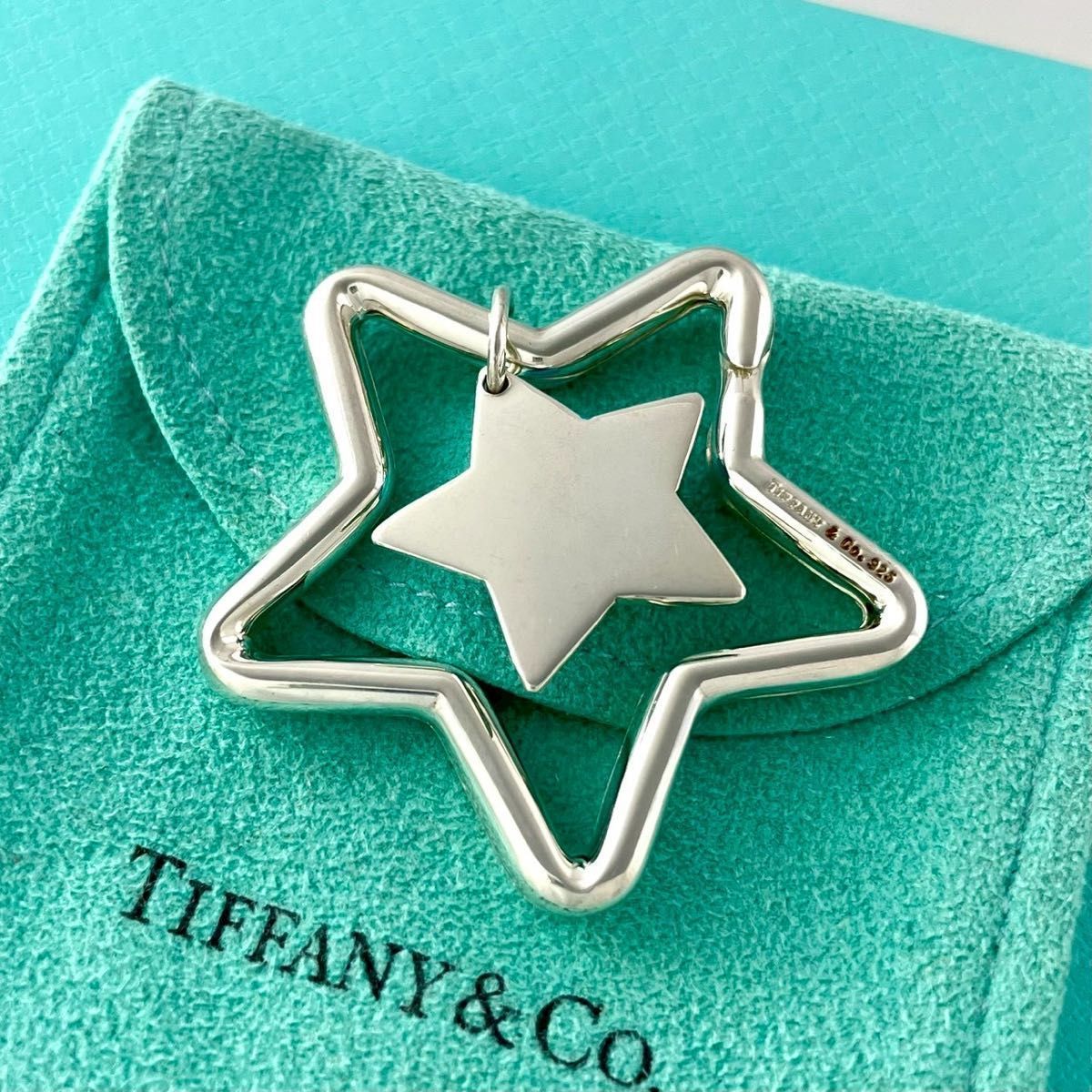 ティファニー スター キーリング キーホルダー シルバー 星 BDJ7fe