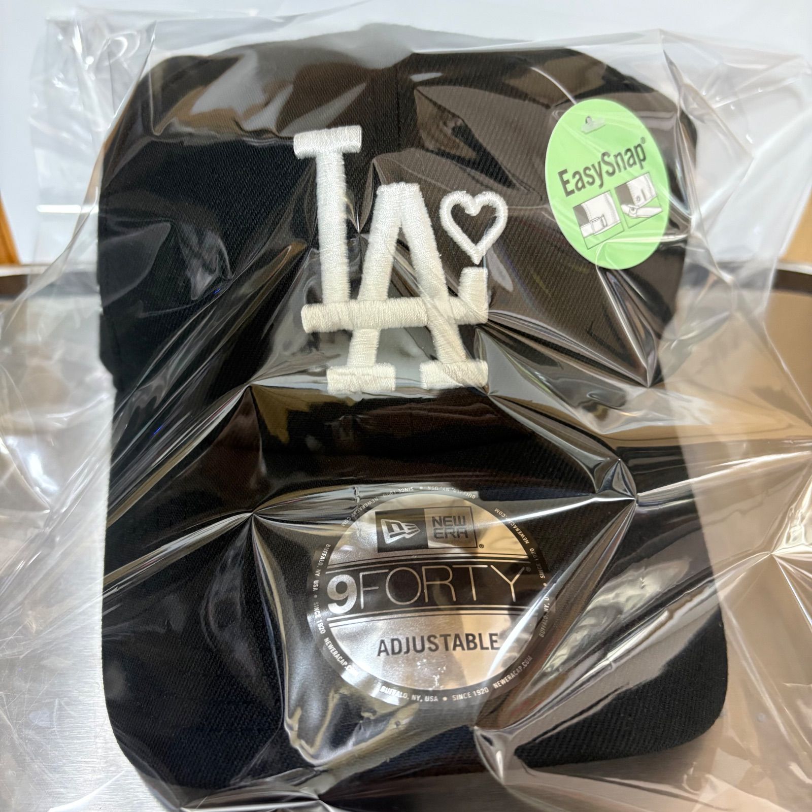 BASICKS x NEW ERA DODGERS CAP / BLACK ニユーエラ キャップ コラボ