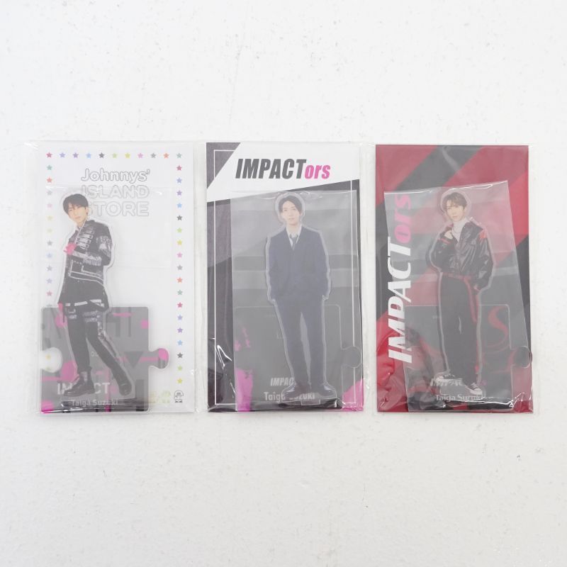 三重店】IMPACTors 鈴木大河 アクリルスタンド 計3点セット（TOBE/IMP