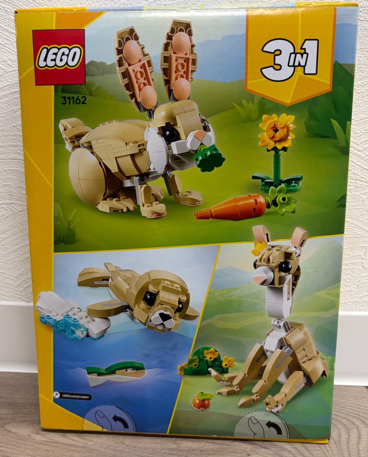 新品】LEGO Creator 31162 ウサギ 3in1 ブロック - メルカリ