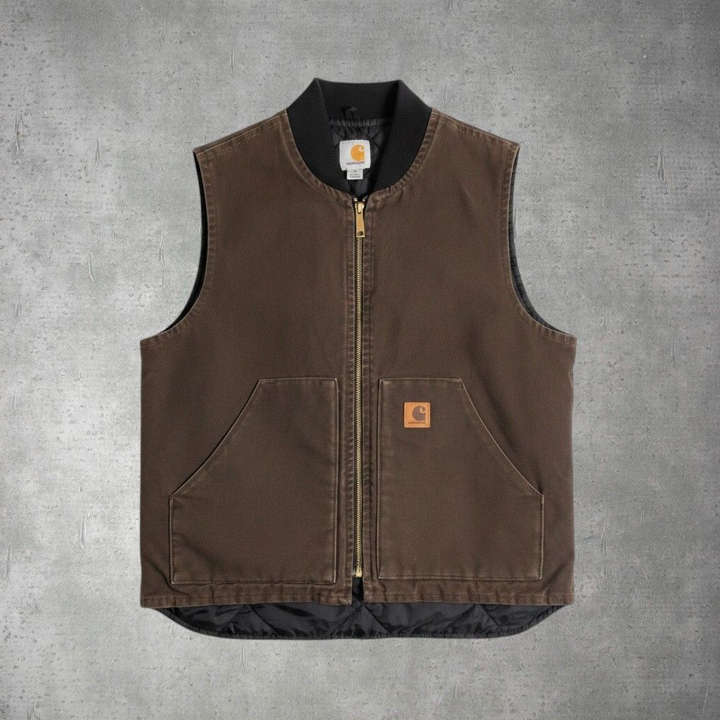 Carhartt カーハート 内キルティング ダック ベスト Mサイズ 73-3-35