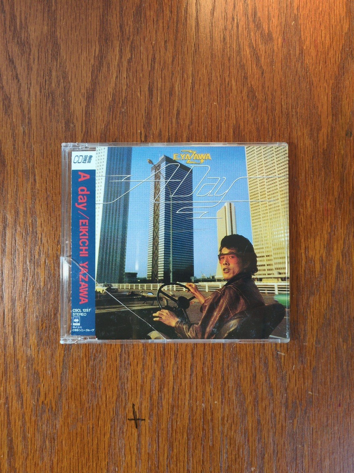矢沢永吉 CD アルバム A day CD選書仕様 初期名盤 1976年作品 型番CSCL