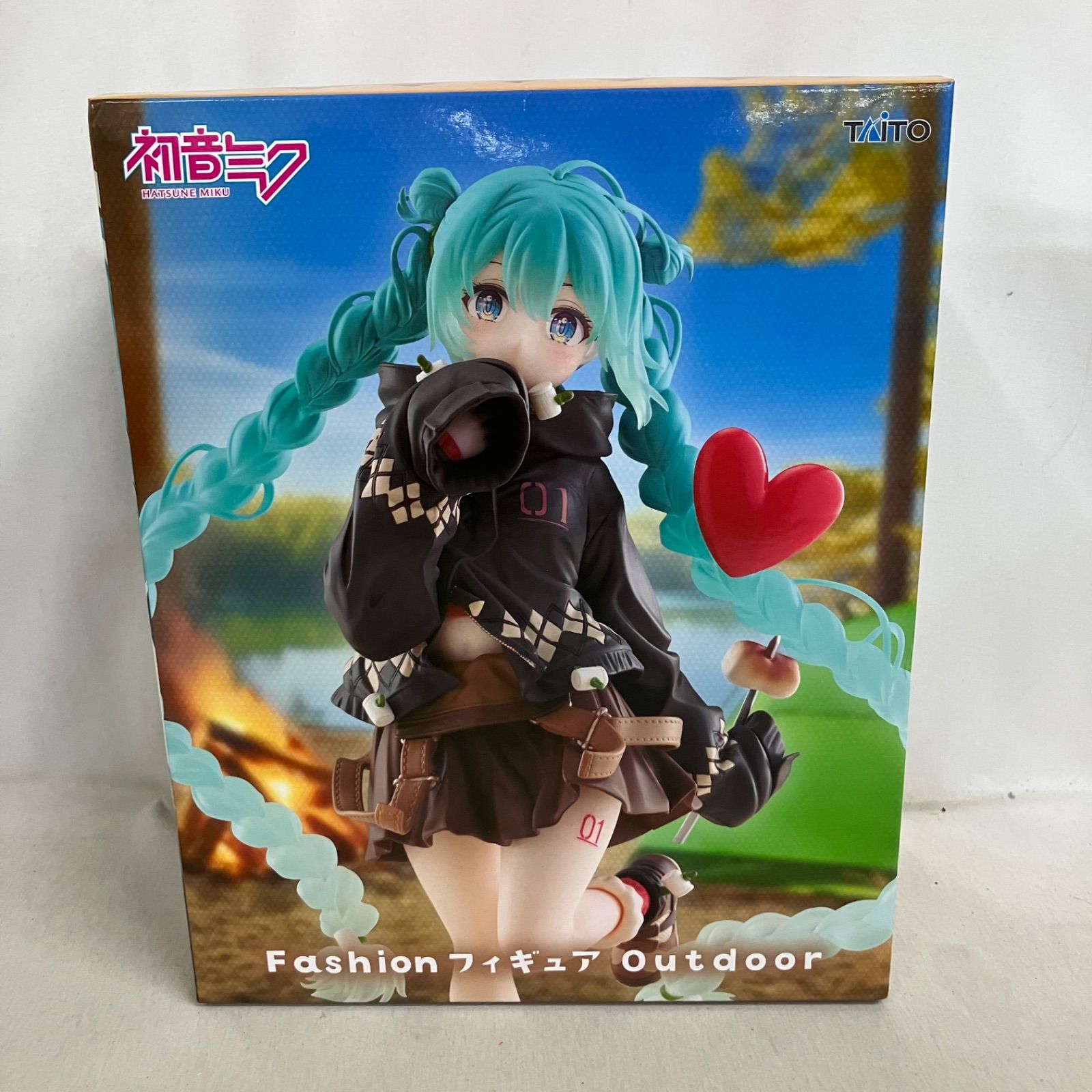 未開封 初音ミク Fashionフィギュア アウトドア フィギュア 3個セット