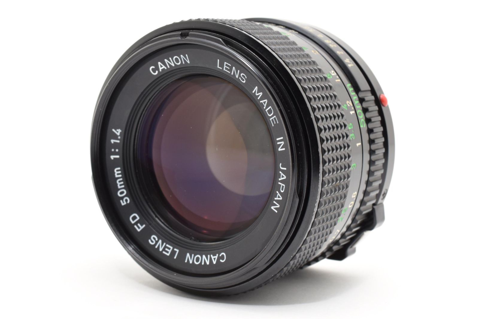 Canon New FD 50mm F1.4 標準レンズ MF 美品 近接良好 光学カビ・曇り