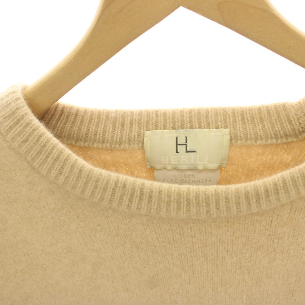 ヘリル CASHMERE GOLDENCASH CREW ニット セーター ヘリル HERILL CASHMERE GOLDENCASH CREW ニット セーター カシミヤ