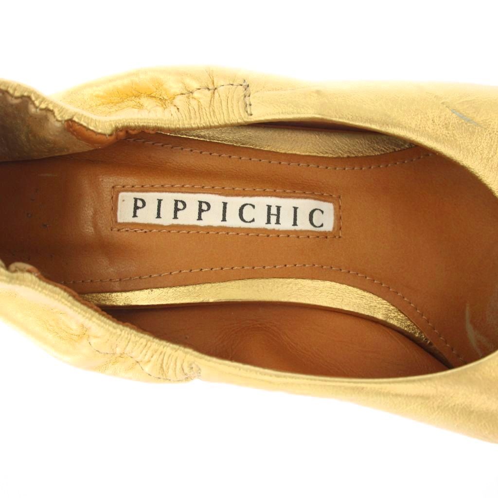 ピッピシック PIPPICHIC パンプス ポインテッドトゥ レザー 37