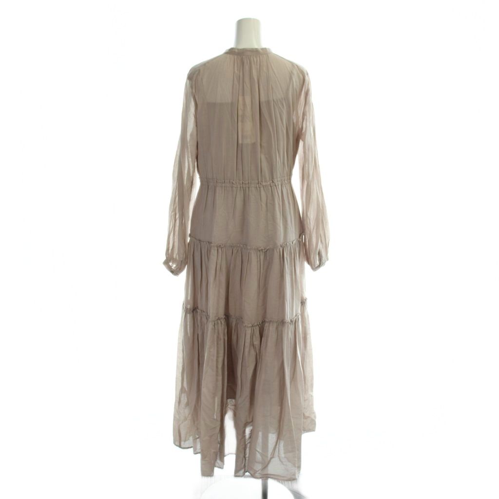 ヌキテパ NE QUITTEZ PAS! Cotton Voile Tiered Maxi Dress ワンピース