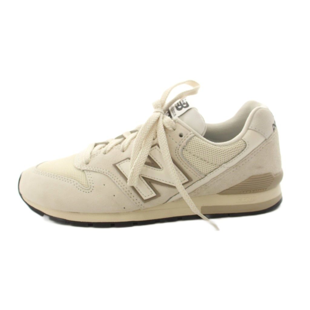 ニューバランス NEW BALANCE 996 スニーカー ローカット スエード US4.5 22.5cm 白 ホワイト CM996SD2 /KU