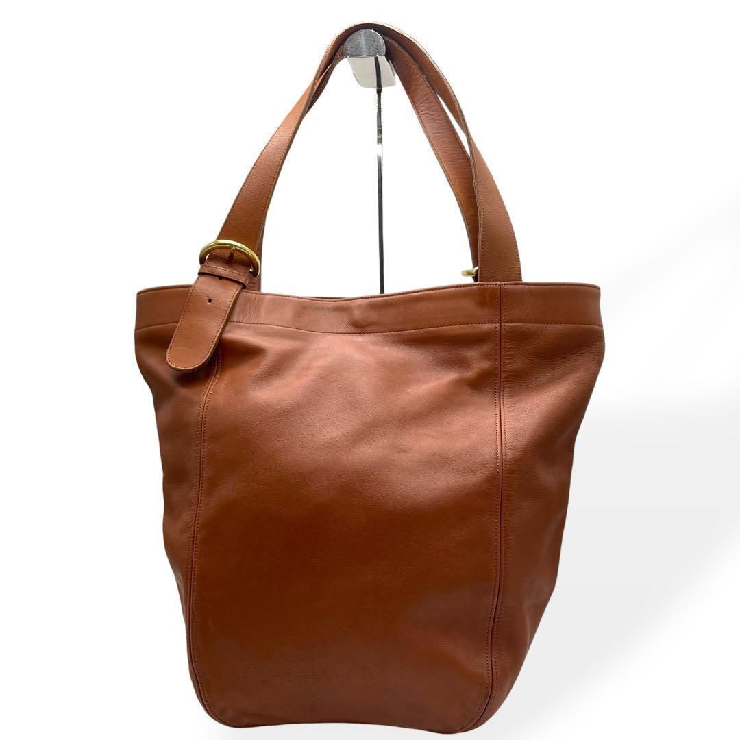 極美品　COACH オールドコーチ　ショルダーバッグ　肩掛け　USA製　ブラウン
