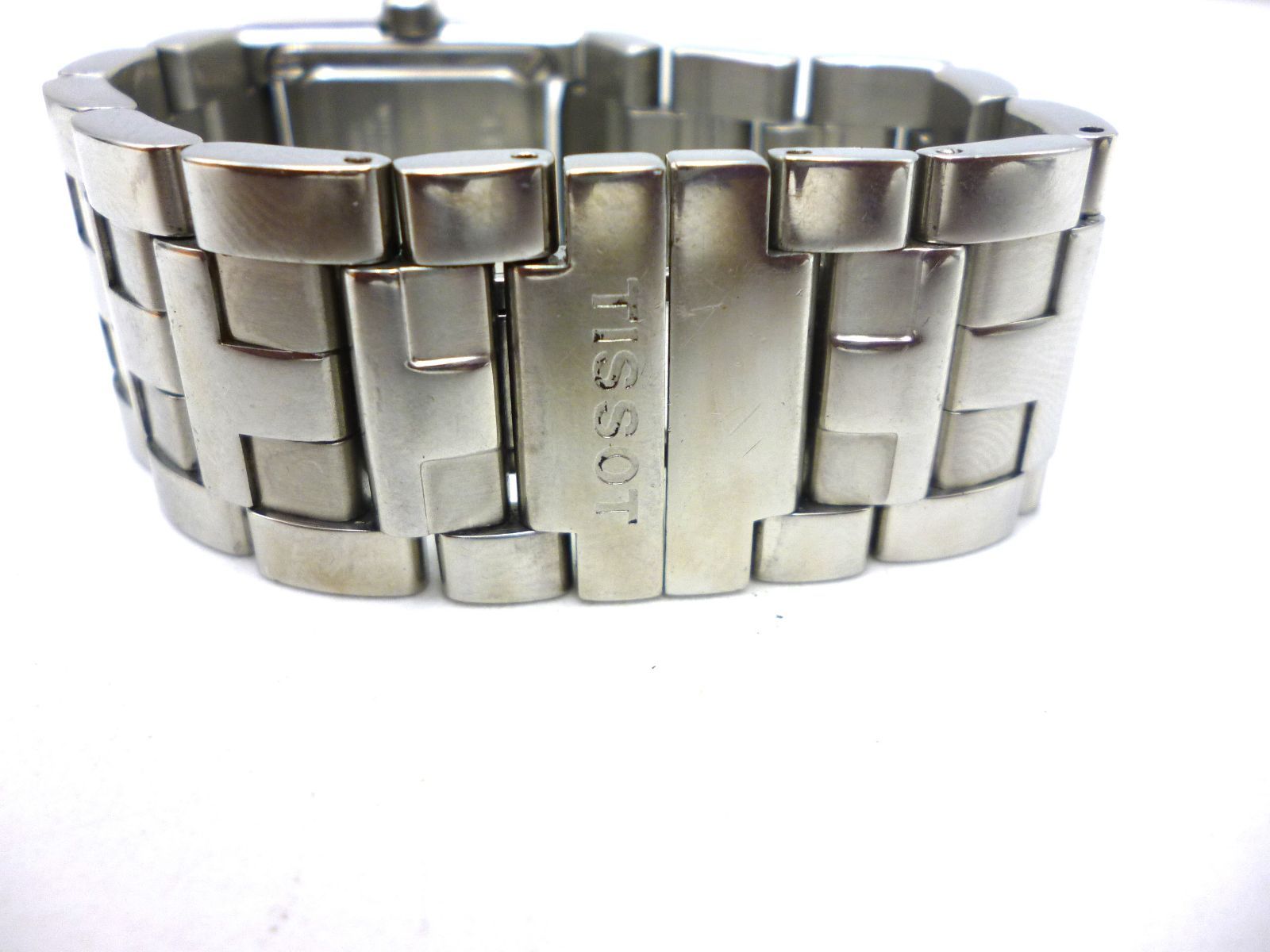 TISSOT ティソ スクエア レディース クォーツ時計 L840K 黒文字盤
