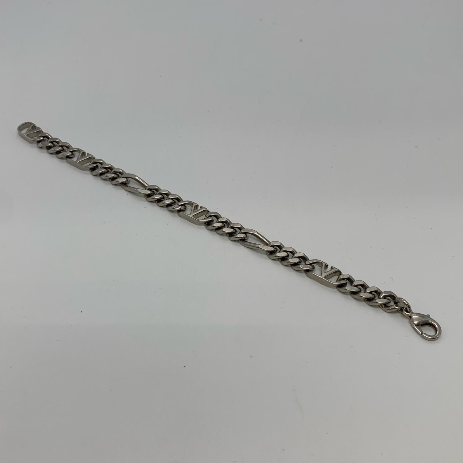 【姫路東店】 中古 Valentino | ヴァレンチノ ブレスレット Vintage Palladium Silver Chain-Link Bracelet 6Y2J0S84MET シルバー 【135】 姫路東店】 中古 Valentino | ヴァレンチノ ブレスレット Vintage