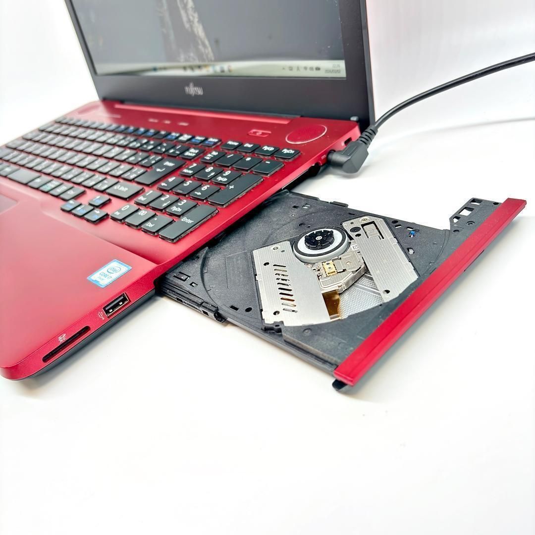 ノートパソコン 富士通 LIFEBOOK Core i7 第6世代 SSD256GB 8GB