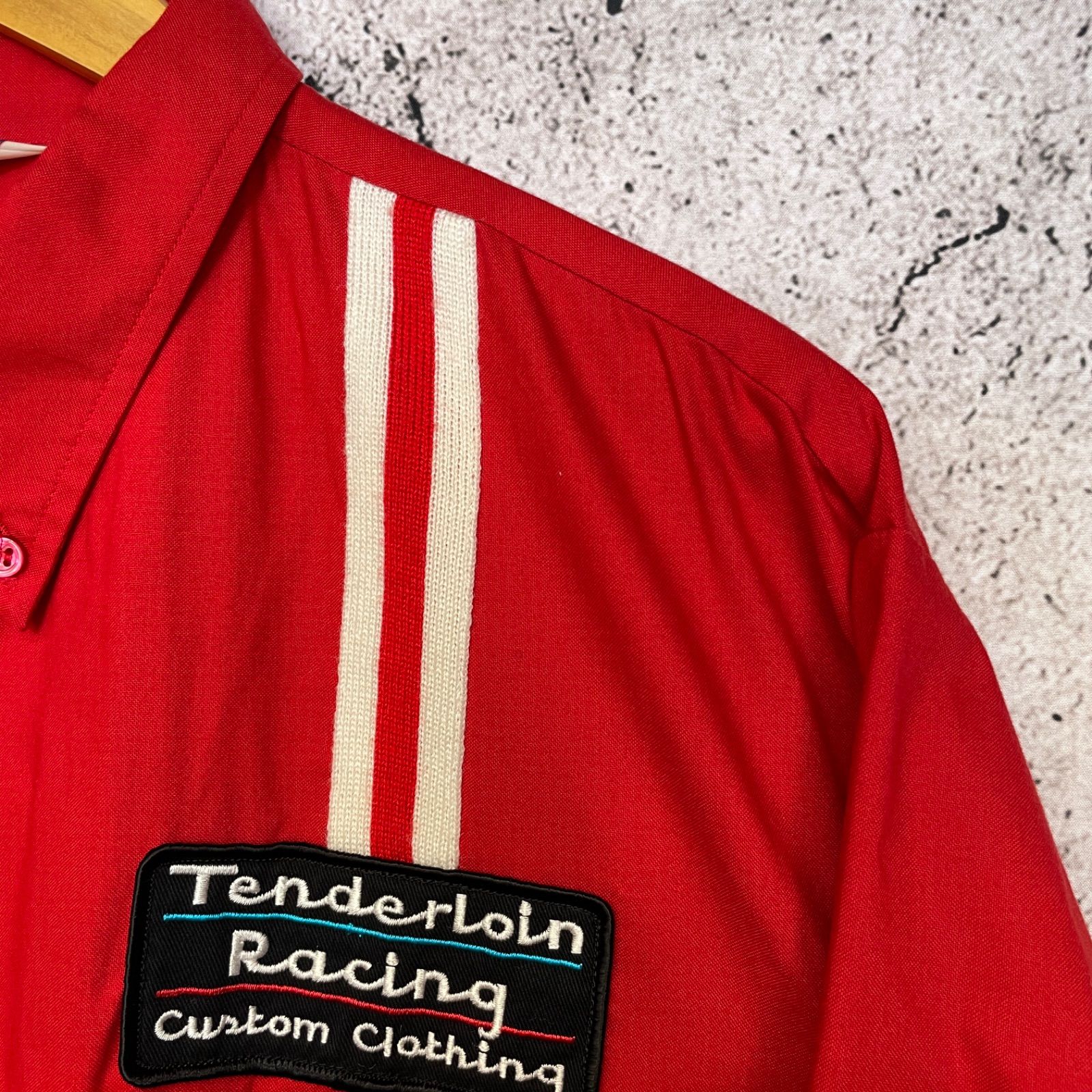 Tender Loin テンダーロイン レーシングシャツ ワッペン 長袖シャツ