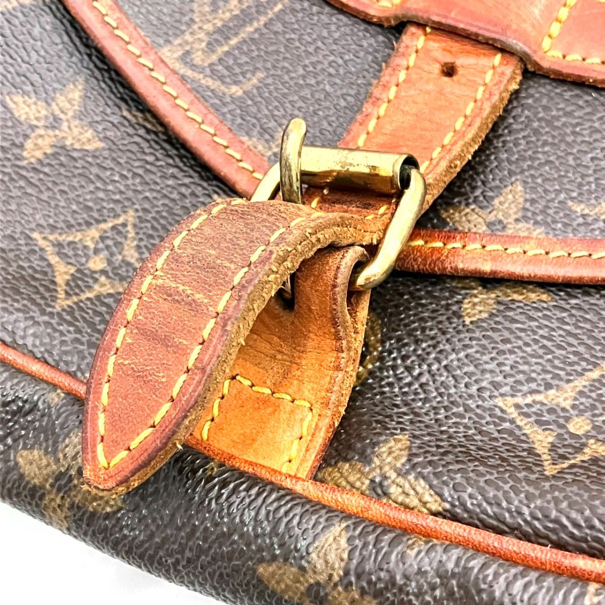 ルイ・ヴィトン LOUIS VUITTON ソミュール30 モノグラム ショルダー